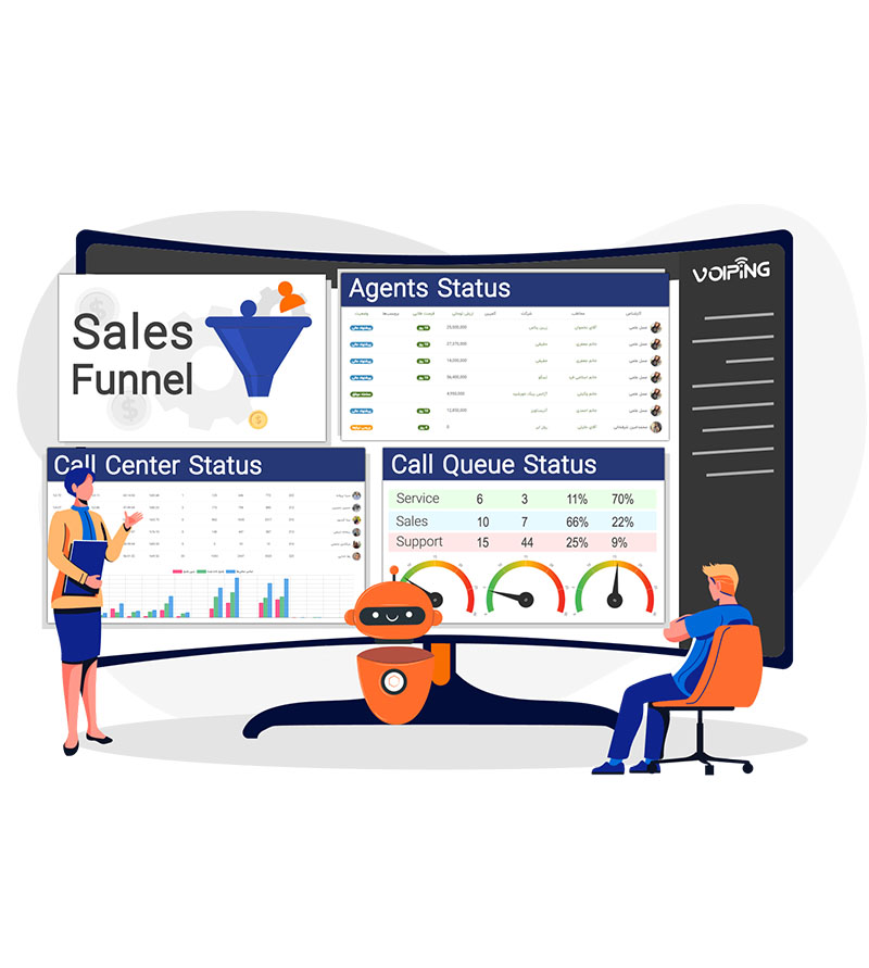 نرم افزار دفترچه تلفن برای مدیریت مخاطبان ویپینگ